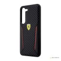 Ferrari Carbon Contrast Edges - Etui Samsung Galaxy S23 (czarny)