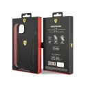 Ferrari Leather Stamp Sides - Etui iPhone 14 (Czarny)