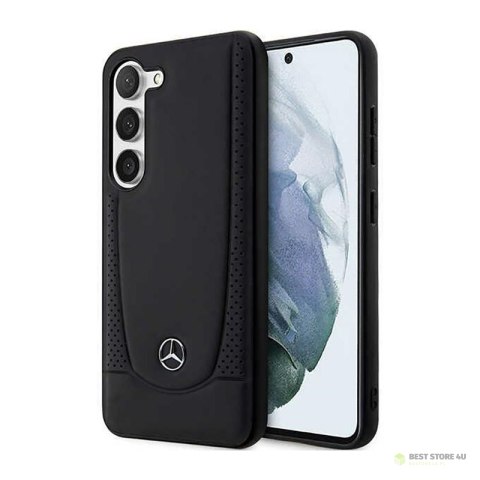 Mercedes Leather Urban Line - Etui Samsung Galaxy S23+ (czarny)