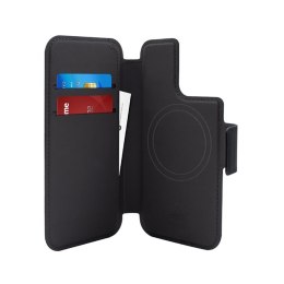 PURO Folio MagSafe Case - Etui iPhone 14 Pro Max / 13 Pro Max (czarny)
