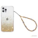 Case-Mate Universal Beaded Phone Wristlet - Zawieszka z koralikami do telefonu (Golden Crystal)