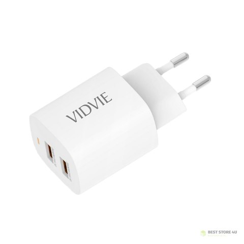 Ładowarka sieciowa dual USB 2400 mA Ładowarka sieciowa dual USB 2400 mA