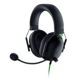 Razer Esports Headset BlackShark V2 X Wired, Over-ear, Microphone, Black, 3,5 mm, Noice canceling, Black