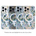 Rifle Paper Clear MagSafe - Etui iPhone 13 Pro (Garden Party Blue)