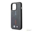 BMW Quilted Tricolor - Etui iPhone 14 Pro (szary)