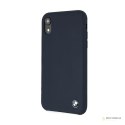 BMW Silicone Signature Logo - Etui iPhone Xr (granatowy)