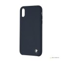 BMW Silicone Signature Logo - Etui iPhone Xr (granatowy)