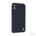 BMW Silicone Signature Logo - Etui iPhone Xr (granatowy)