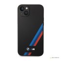 BMW Silicone Slanted Stripes - Etui iPhone 14 Plus (czarny)