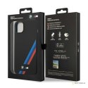 BMW Silicone Slanted Stripes - Etui iPhone 14 Plus (czarny)