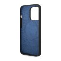BMW Silicone Slanted Stripes MagSafe - Etui iPhone 14 Pro (czarny)