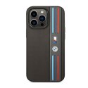 BMW Tricolor M Collection - Etui iPhone 14 Pro Max (szary)