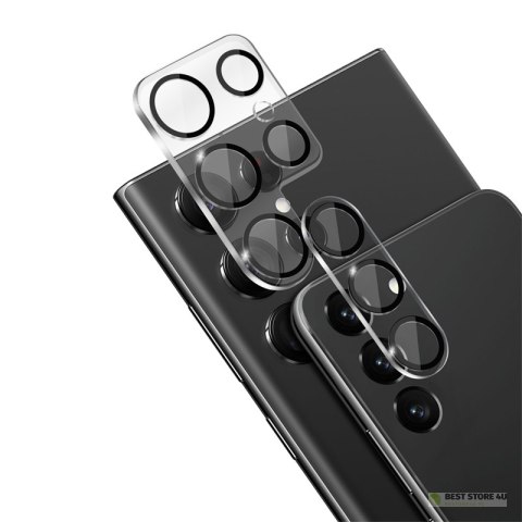 Crong Lens Shield - Szkło na aparat i obiektyw Samsung Galaxy S23+ Crong Lens Shield - Szkło na aparat i obiektyw Samsung Galaxy S23+