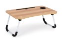 Podstawka pod laptopa stolik do łóżka 60x40cm - Wood