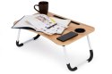 Podstawka pod laptopa stolik do łóżka 60x40cm - Wood