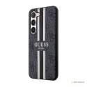 Guess 4G Printed Stripe - Etui Samsung Galaxy S23+ (czarny)