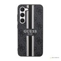 Guess 4G Printed Stripe - Etui Samsung Galaxy S23+ (czarny)