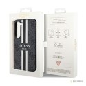 Guess 4G Printed Stripe - Etui Samsung Galaxy S23+ (czarny)