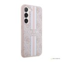 Guess 4G Printed Stripe - Etui Samsung Galaxy S23+ (różowy)