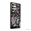 Guess Flower Collection - Etui Samsung Galaxy S23 Ultra (czarny)