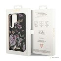 Guess Flower Collection - Etui Samsung Galaxy S23 Ultra (czarny)