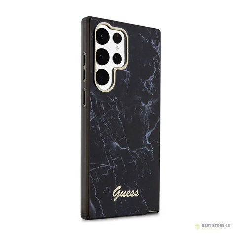 Guess Marble Collection - Etui Samsung Galaxy S23 Ultra (czarny) Guess Marble Collection - Etui Samsung Galaxy S23 Ultra (czarny)