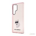 Karl Lagerfeld IML NFT Choupette - Etui Samsung Galaxy S23 Ultra (różowy)