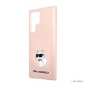 Karl Lagerfeld Silicone NFT Choupette - Etui Samsung Galaxy S23 Ultra (różowy)