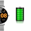 MANTA Smartwatch Alexa srebrny