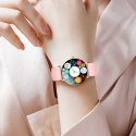 MANTA Smartwatch damski Alexa różowy