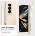 Spigen Thin Fit Pen - Etui do Samsung Galaxy Z Fold 4 (Pearled Ivory)