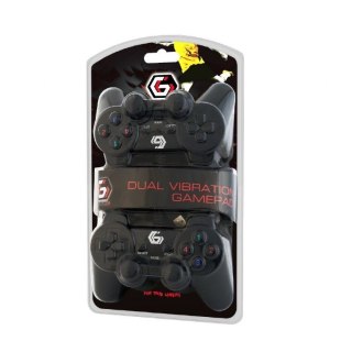 Gembird Double USB gamepad z podwójną wibracją