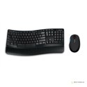 Microsoft L3V-00009 Sculpt Comfort Desktop Multimedia, bezprzewodowy, baterie w zestawie, NORD, klawiatura numeryczna, czarny