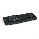 Microsoft L3V-00009 Sculpt Comfort Desktop Multimedia, bezprzewodowy, baterie w zestawie, NORD, klawiatura numeryczna, czarny