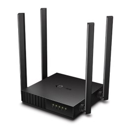 TP-LINK Dual Band Router Archer C54 802.11ac, 300+867 Mbit/s, 10/100 Mbit/s, 4 porty Ethernet LAN (RJ-45), MU-MiMO Tak, Typ ante