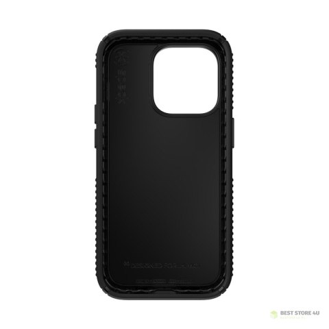Speck Presidio2 Grip - Antypoślizgowe etui iPhone 14 Pro (Black / Black / White) Speck Presidio2 Grip - Antypoślizgowe etui iPhone 14 Pro (Black / Black / White)