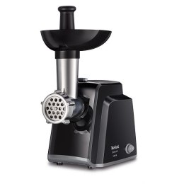 TEFAL Meat mincer NE105838 Black, 1400 W, Number of speeds 1, Throughput (kg/min) 1.7, The set includes 3 stainless steel sieves
