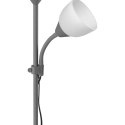 Lampa stojąca podłogowa URLAR, 175 cm, max 25W E27, max 25W E14, szara