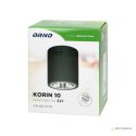 KORIN 10, oprawa typu downlight, 60W, E27, stal, czarna