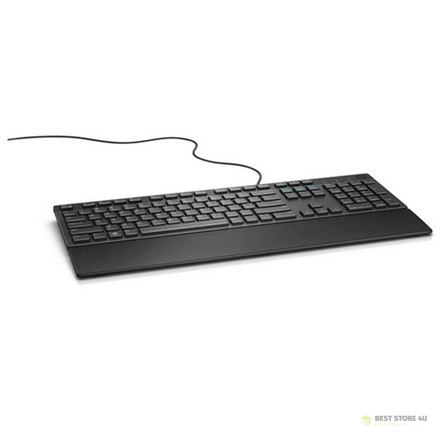 Klawiatura Dell KB216 multimedialna, przewodowa, NORD, czarna Klawiatura Dell KB216 multimedialna, przewodowa, NORD, czarna