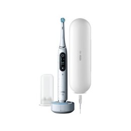 Oral-B Electric Toothbrush iO10 Series Rechargeable, Dla dorosłych, Ilość główek szczoteczki w zestawie 1, Stardust White, Ilość