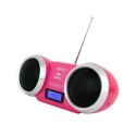 Camry Audio/Głośnik CR 1139p 5 W, połączenie bezprzewodowe, różowy, Bluetooth