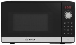 Bosch Microwave oven Serie 2 FEL023MS2 Free standing, 20 L, 800 W, Grill, Black