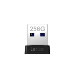 Lexar Flash Drive JumpDrive S47 256 GB, USB 3.1, czarny/srebrny