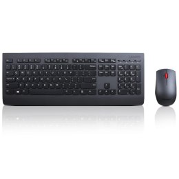 Lenovo Professional Wireless Keyboard and Mouse Combo - US English with Euro symbol Black
