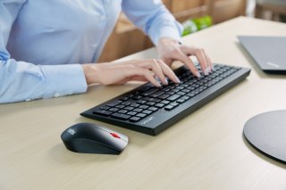 Lenovo Professional Wireless Keyboard and Mouse Combo - US English with Euro symbol Black
