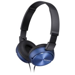 Sony Foldable Headphones MDR-ZX310 Headband/On-Ear, Blue