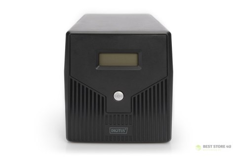 Digitus Line-Interactive UPS DN-170076, 2000VA/1200W 12V/9Ah x2 battery, 4x CEE 7/7, USB, RS232, RJ45,LCD, Simulated sine wave, Digitus Line-Interactive UPS DN-170076, 2000VA/1200W 12V/9Ah x2 battery, 4x CEE 7/7, USB, RS232, RJ45,LCD, Simulated sine wave,