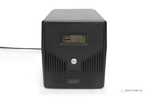 Digitus Line-Interactive UPS DN-170076, 2000VA/1200W 12V/9Ah x2 battery, 4x CEE 7/7, USB, RS232, RJ45,LCD, Simulated sine wave, Digitus Line-Interactive UPS DN-170076, 2000VA/1200W 12V/9Ah x2 battery, 4x CEE 7/7, USB, RS232, RJ45,LCD, Simulated sine wave,