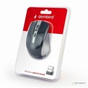 Gembird MUSW-4B-04-GB 2.4GHz Wireless Optical Mouse, USB, połączenie bezprzewodowe, Spacegrey/Black